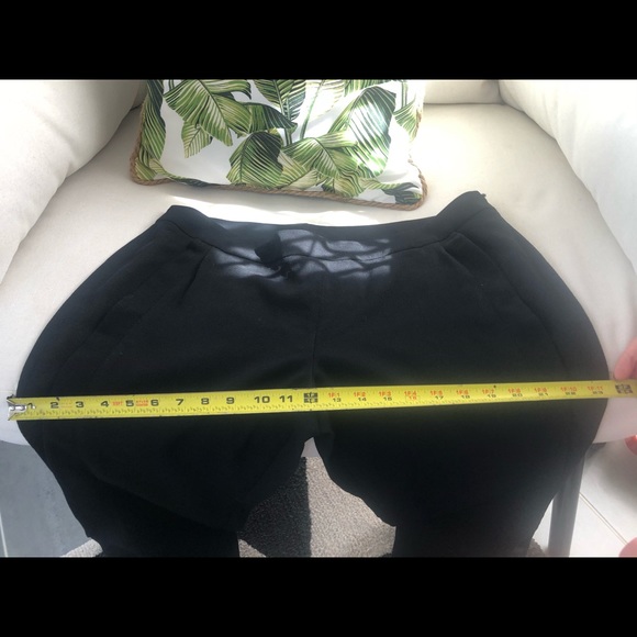 Akris punto Cropped Tricotine Wool Pants Ruffled - Picture 9 of 11